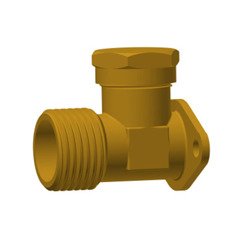 T Type Water Inlet Swing Check Valve with Filter