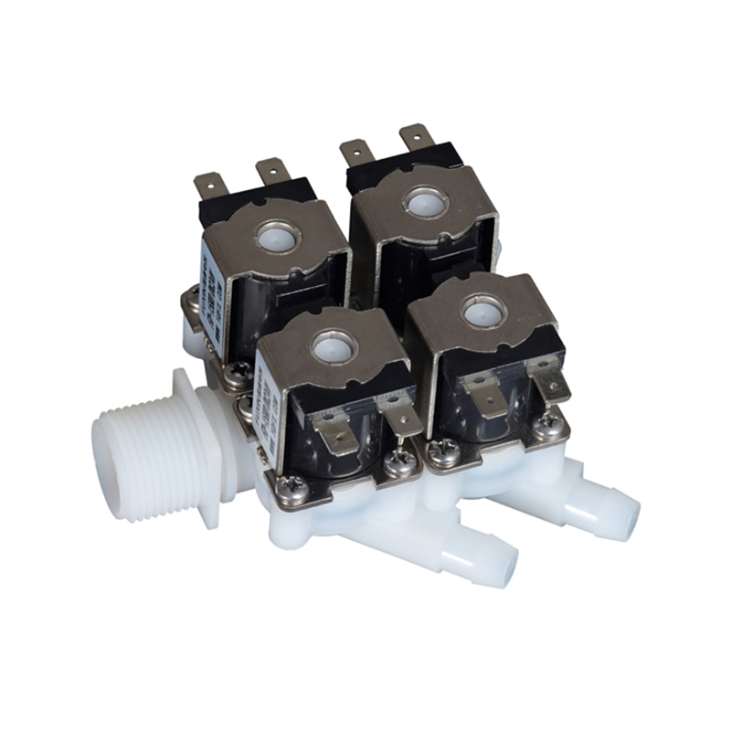 Multi Function One Inlet Four Outlet Washing Machine Solenoid Valve